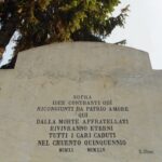 Ara della Vittoria, Perimetrale Sud. Epigrafe Caduti II Guerra Mondiale, Dettata da A. Olmo