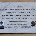 Corso Roma, Epigrafe Brigadiere F. Iannucci