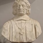 Cappella Conservatorio delle Orfane / Pantheon dei Benefattori, interno. Collezione Epigrafica Ruffino-Gattiera, Busto del Fondatore Ottavio Ruffino