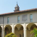 Museo Civico A. Olmo, Meridiana, Chiostro, lato Nord