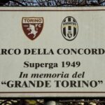 Insegna Dedicazione “Parco della Concordia – Superga 1949″