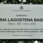 Insegna Dedicazione Giardino “Tina Lagostena Bassi”