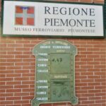 Museo Ferroviario Piemontese, Insegna Identificativa, Ingresso Sud