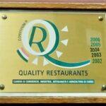 Targa Certificazione Quality Restaurants, Camera di Commercio di Cuneo